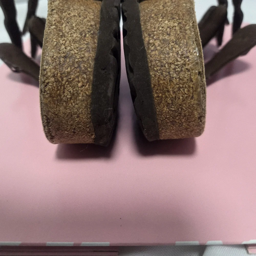 Birkenstock Dark Brown Triple Strap Sandals - Picture 11 of 13